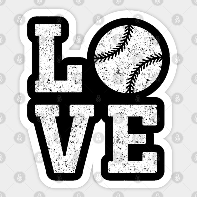 We All Love Baseball Sticker by Malame